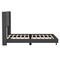Flash Furniture Charcoal Queen Platform Bed with Headboard YK-1078-CHAR-Q-GG - alternate 3